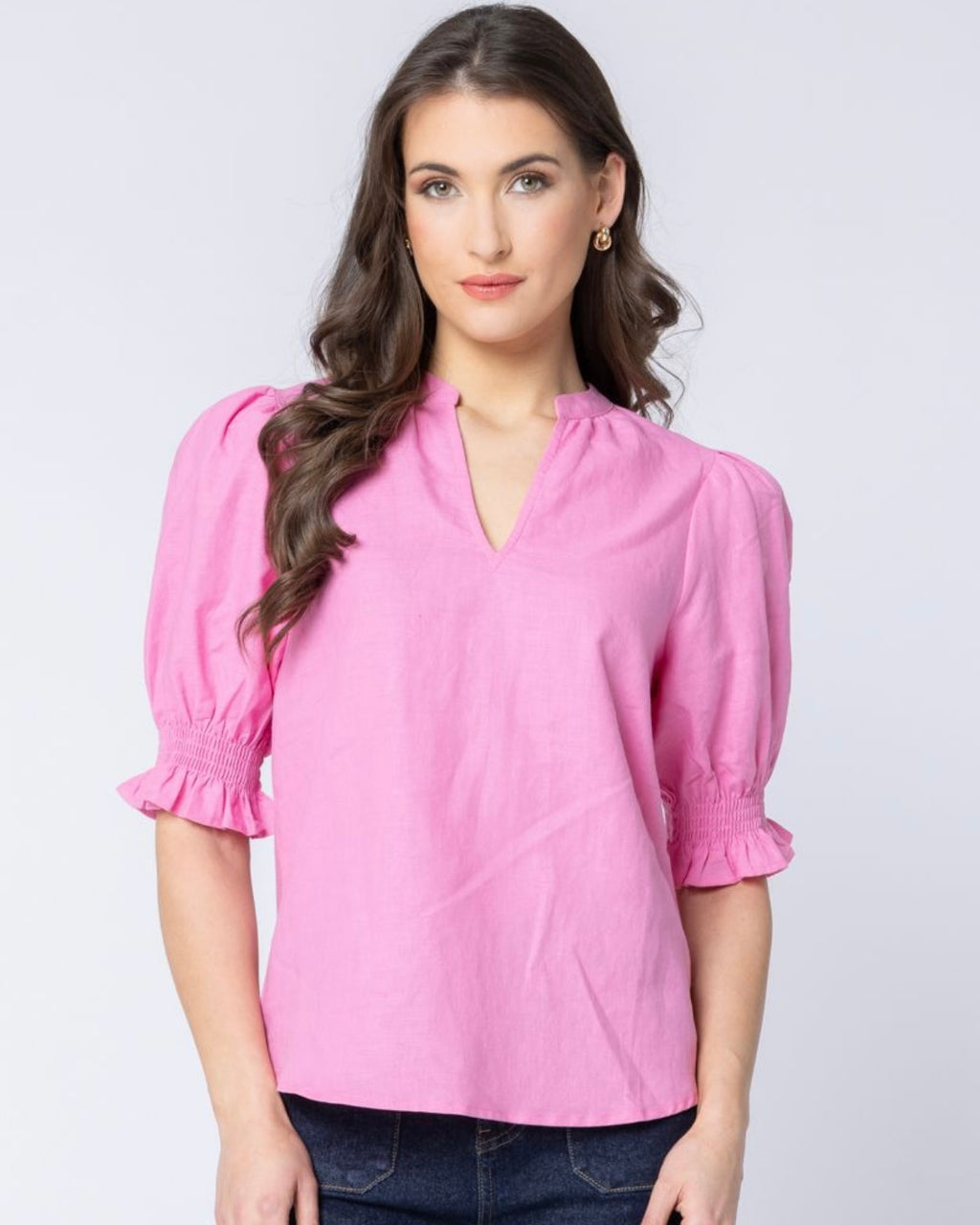 Relaxed Butterfly Top / Bubblegum