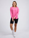 Simplified Crew / Bright Pink