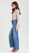 Wendy Wide Leg Jean - Denim Blue / Short Stuff