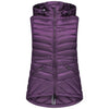 Mary Claire Packable Down Vest / Midnight Plum
