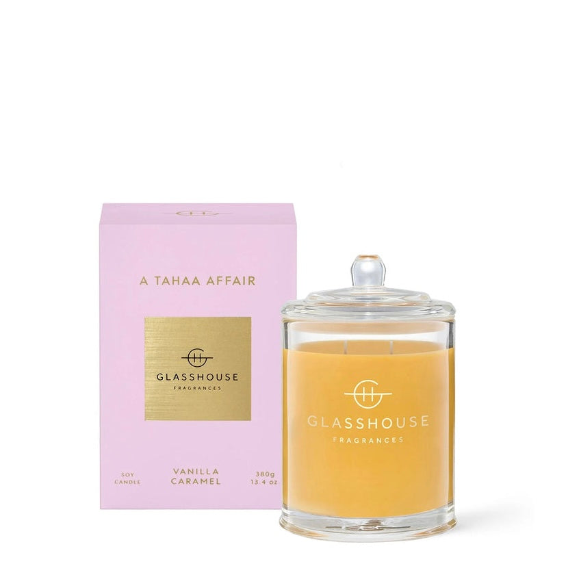 380g Candle - A Tahaa Affair - VANILLA CARAMEL