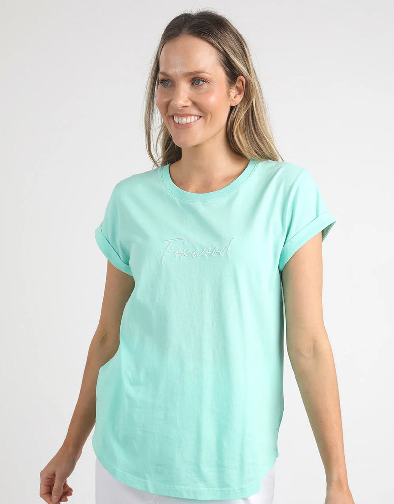 Signature Tee / Neon Mint