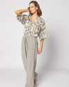 Frond Blouse - Dusk Floral