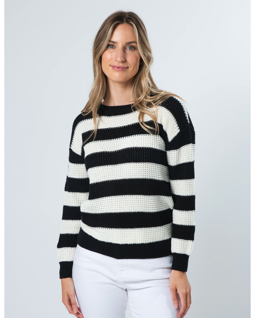 Melinda Jumper / Zebra Stripe