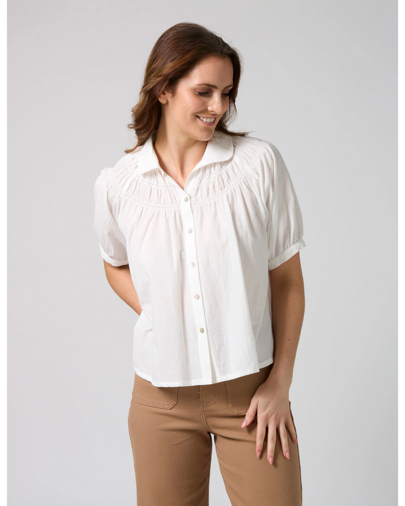Mimi Blouse - Milk