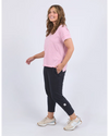 Yara Stripe S/S Tee  / Chateau Rose