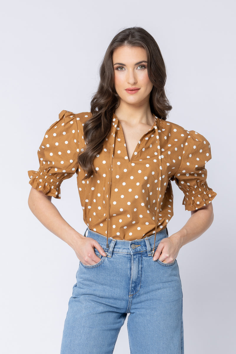 Honey Blouse / Cotton Caramel