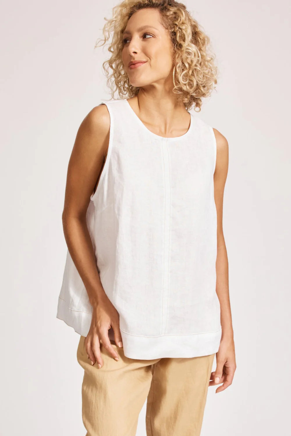 Miramar Tank Top - White