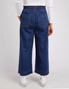 Greta Wide Leg Pant /  Dark Blue Wash