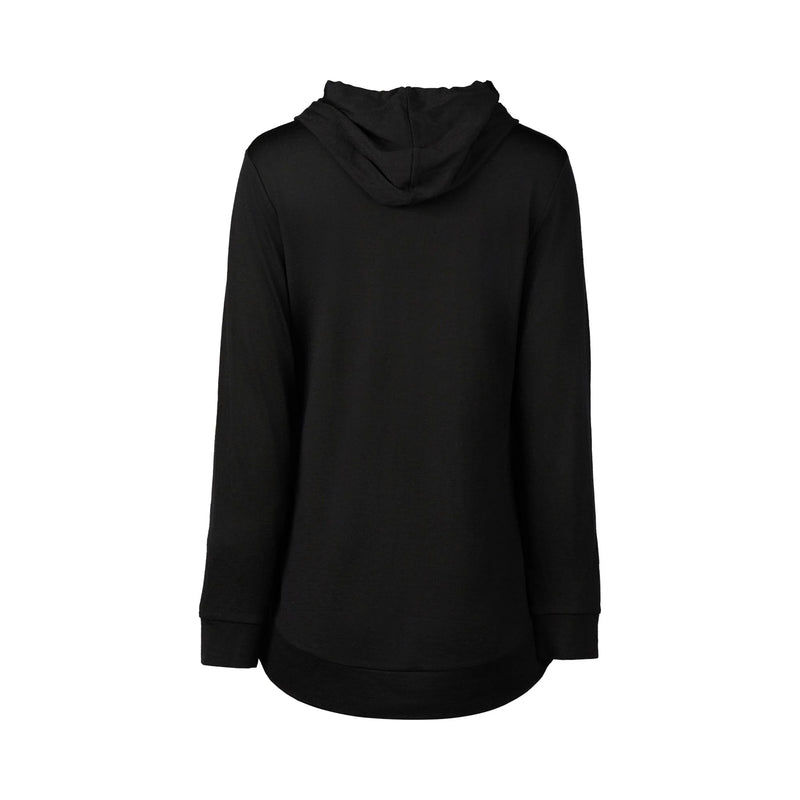 Merino Zip Up Hooded Jacket