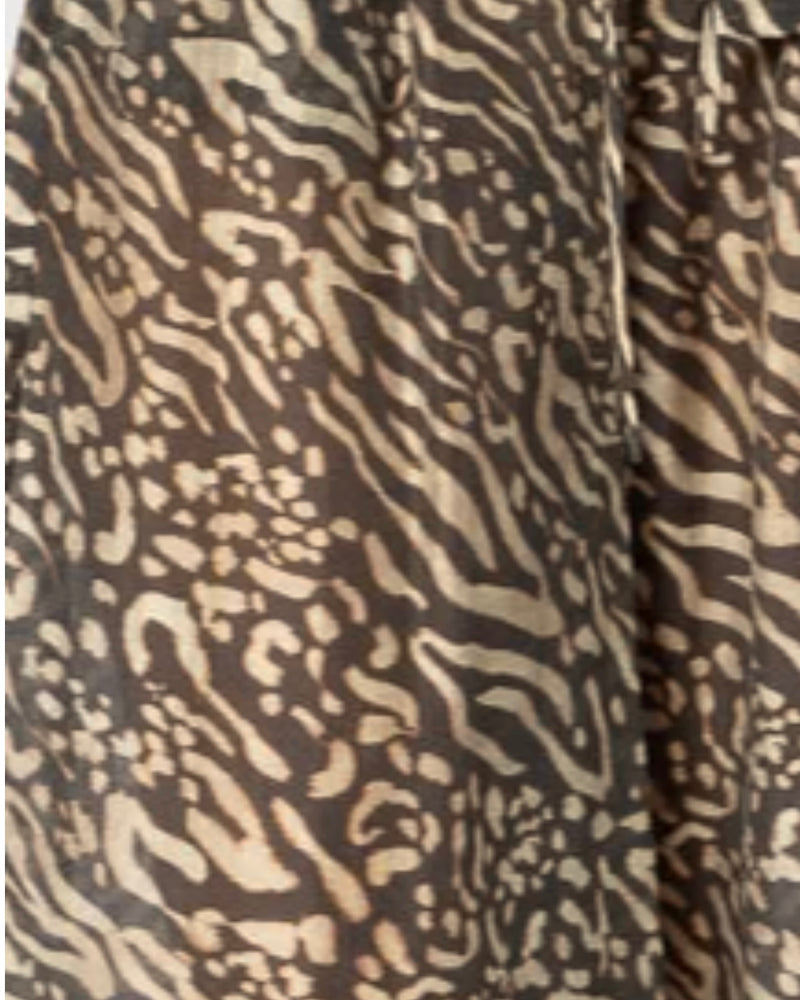 Piza Shirt - Zebra Print
