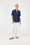 Studio Short Sleeve Shirt - Indigo