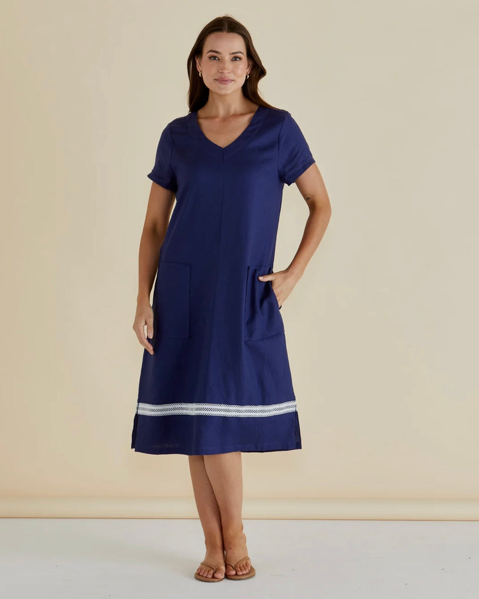 Elwood Dress / Navy