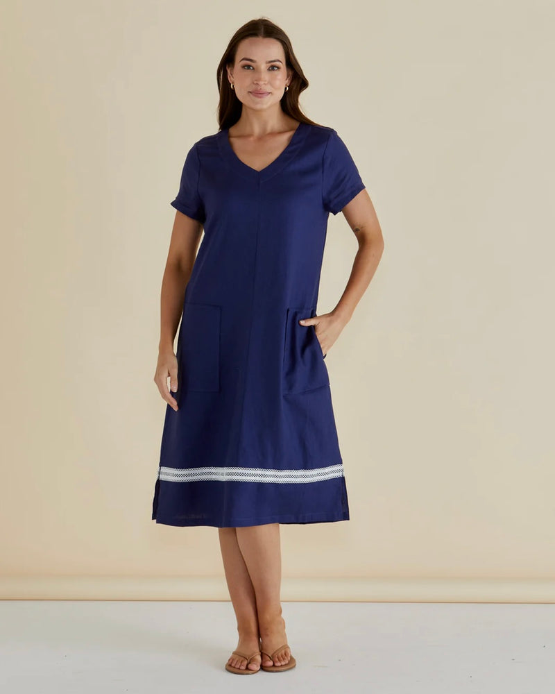 Elwood Dress / Navy