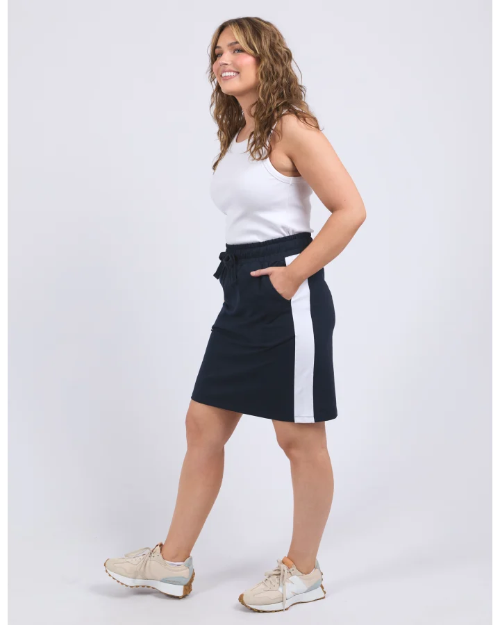 Nico Fleece Skirt / Navy