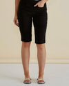 Bermuda Bengaline Shorts / Black