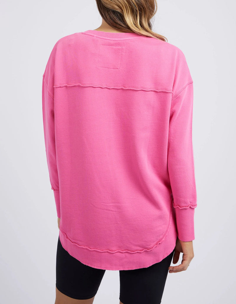 Simplified Crew /Bright Pink