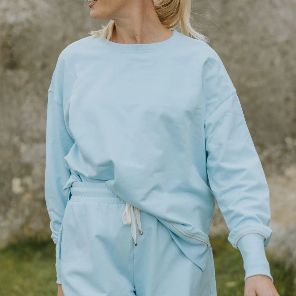 Suzy Sweater / Ice Blue