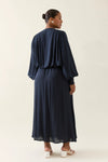 Oline Cropped Top - Navy