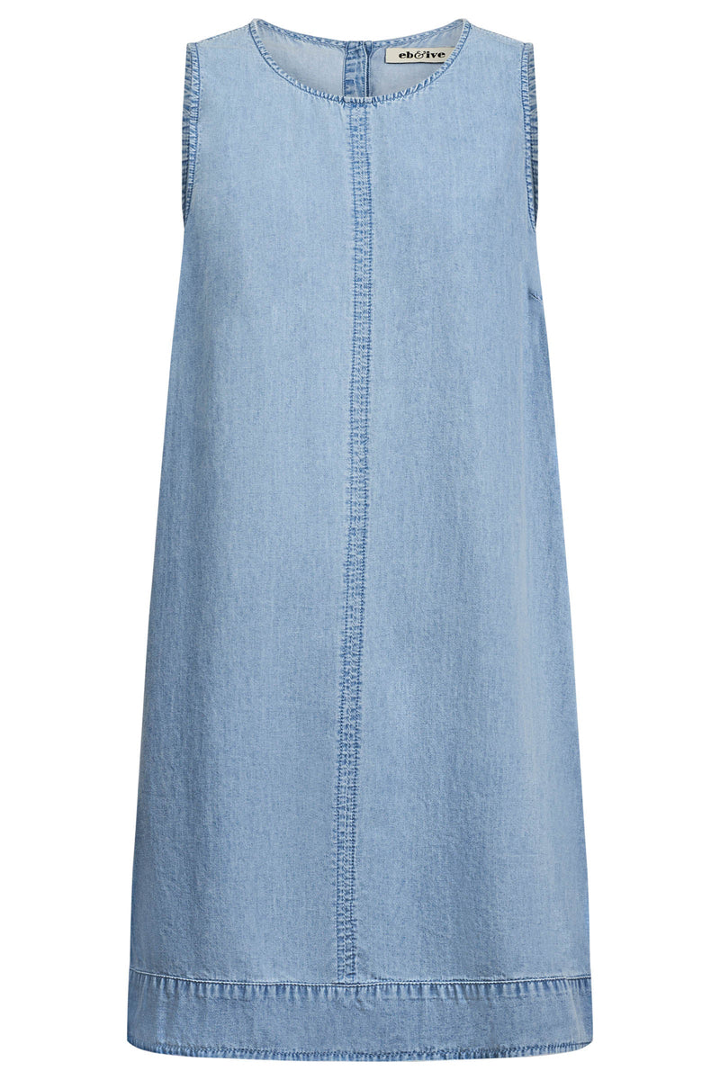 Melenia Denim Tank Dress - Denim