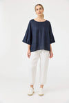 Studio Relaxed Top / Navy