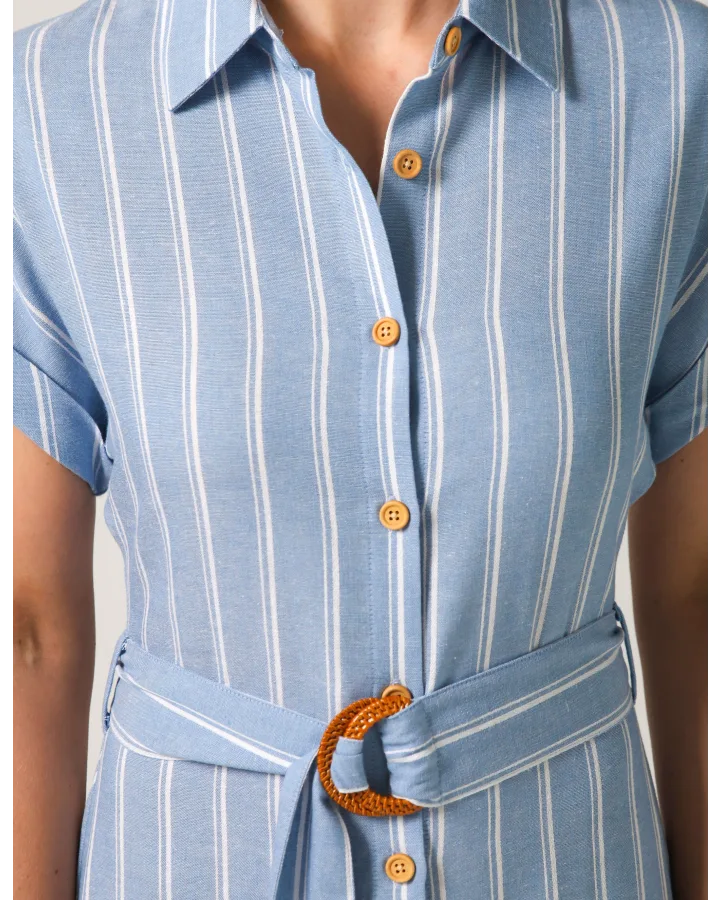 Kinsley Dress / Capri Stripe