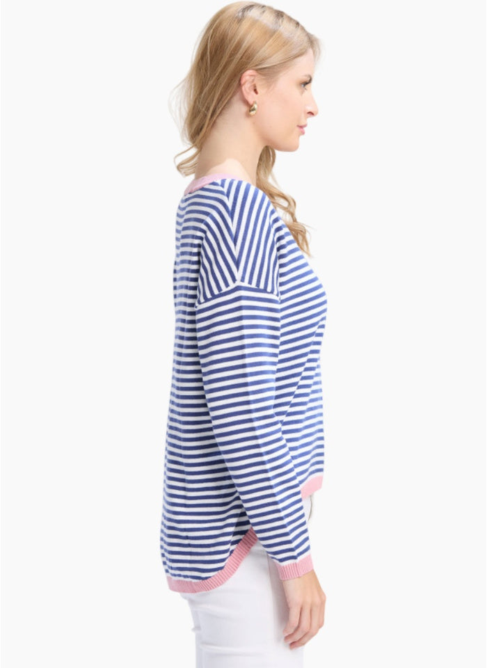 Street Jumper / Denim Stripe