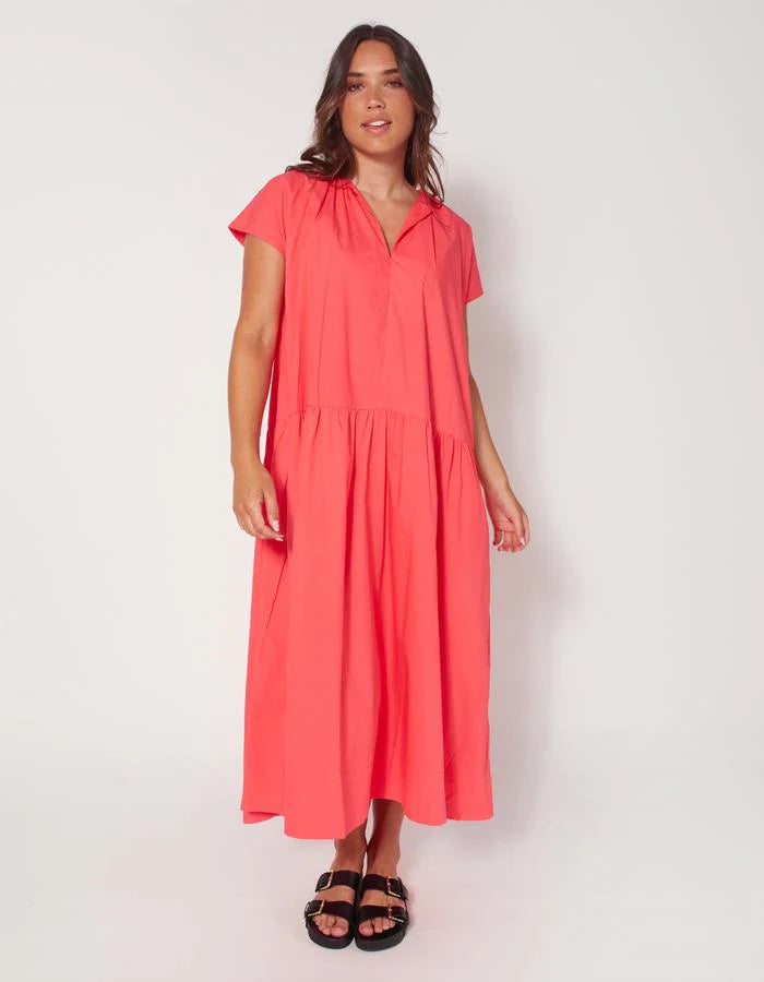 Maria Dress - Hot Pepper