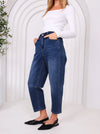 Toni Barrel Jeans / Blue