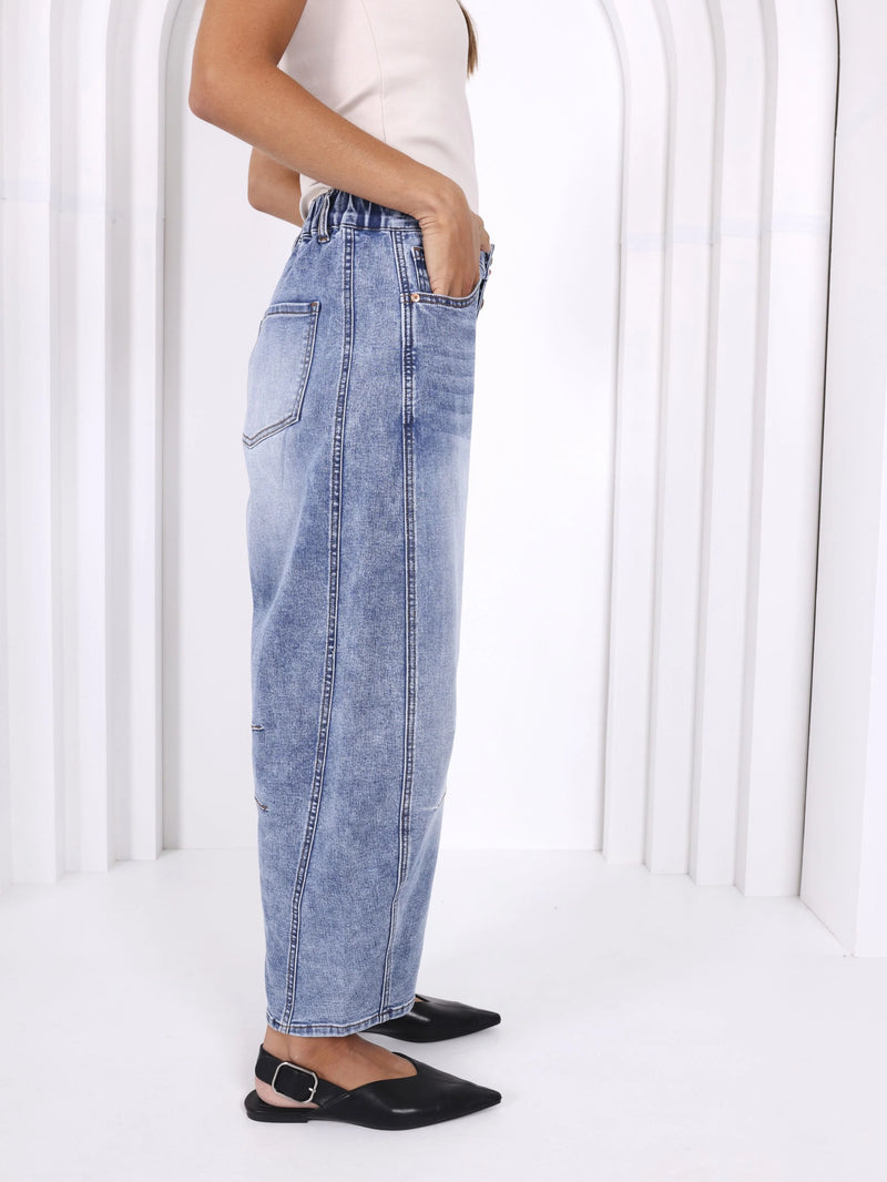 Carson Barrel Jeans