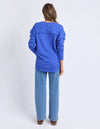 Simplified Metallic Crew / Blue