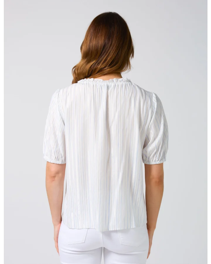 Arlo Blouse /  Santorini Stripe