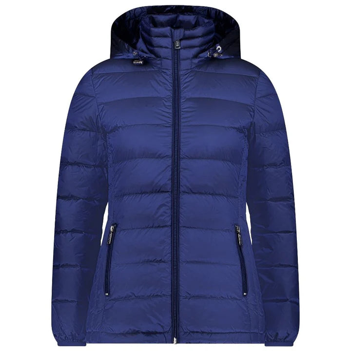 Lynnette Packable Down Jacket / Moonlight