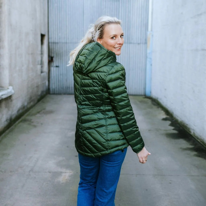 Cushla Packable Jacket / Cypress