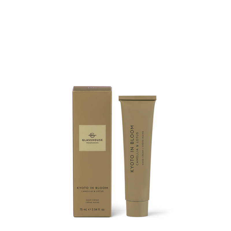 75ml Hand Cream - Kyoto In Bloom CAMELLIA & LOTUS