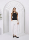 Leo Barrel Jeans / White
