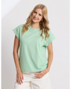 Cuff Tee - Snifter Green
