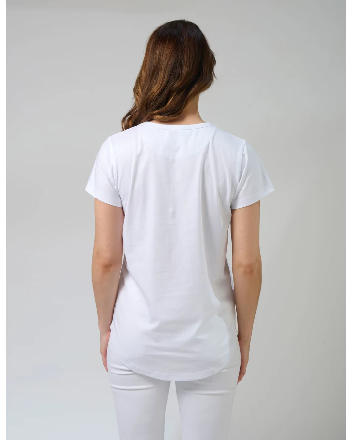 Classic Tee Strawberry Scoop / White