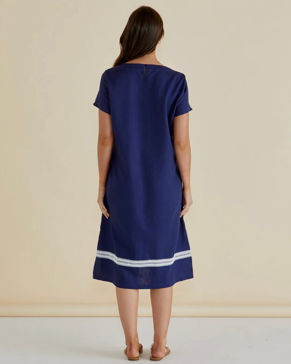 Elwood Dress / Navy