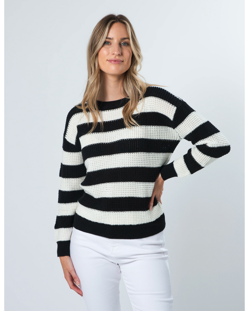 Melinda Jumper / Zebra Stripe