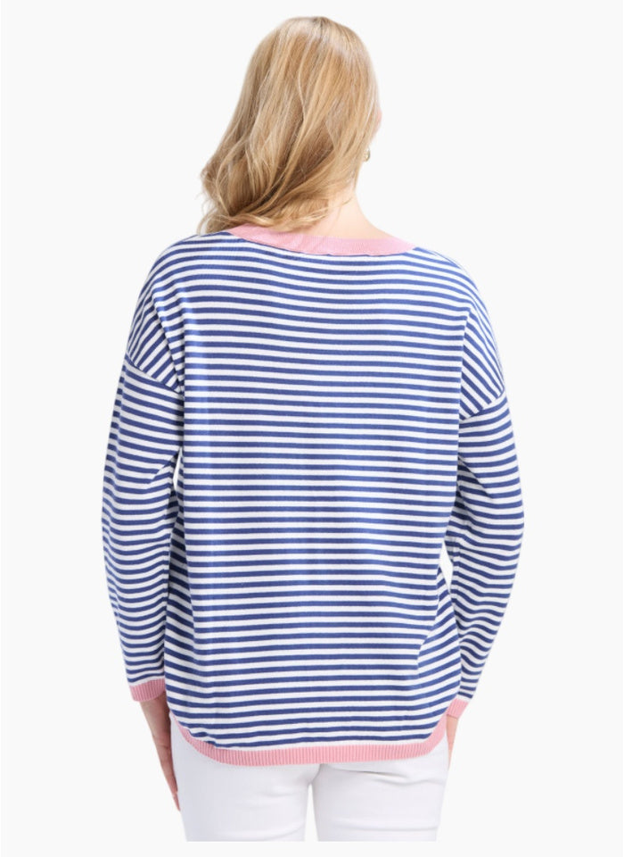 Street Jumper / Denim Stripe