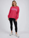 Interval Crew - Raspberry with Neon Lilac