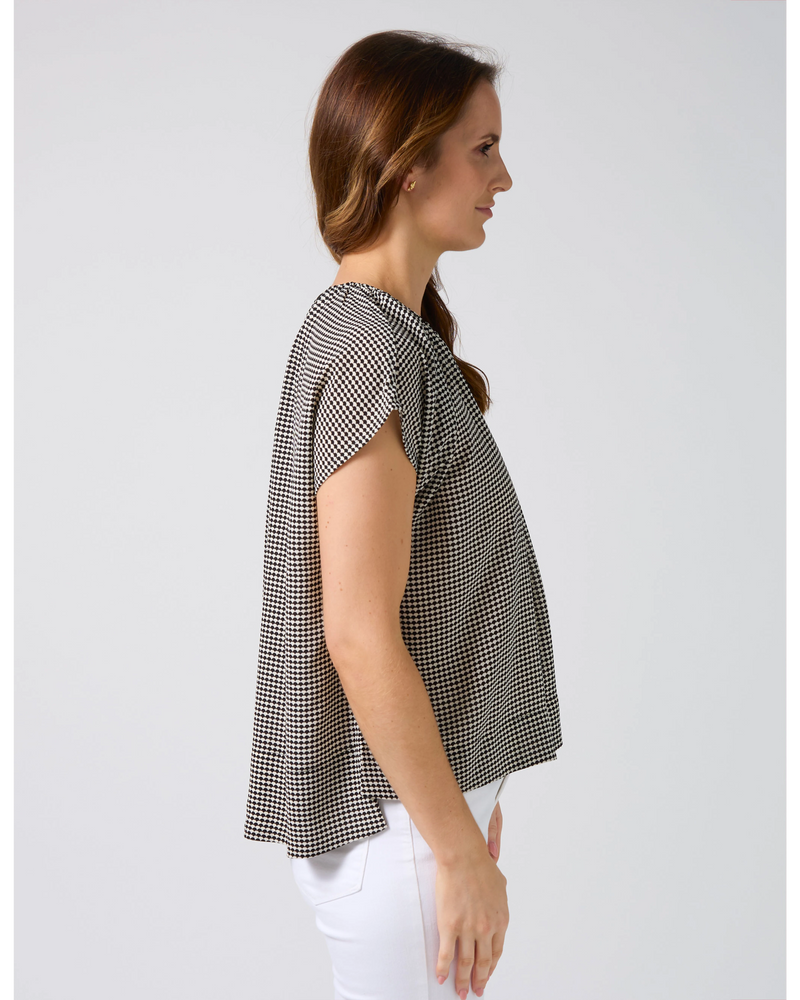 Clio Blouse/ Fish Scale