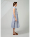 Ellie Dress - Sand Stripe