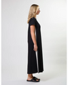 Leah Dress / Black Stipe