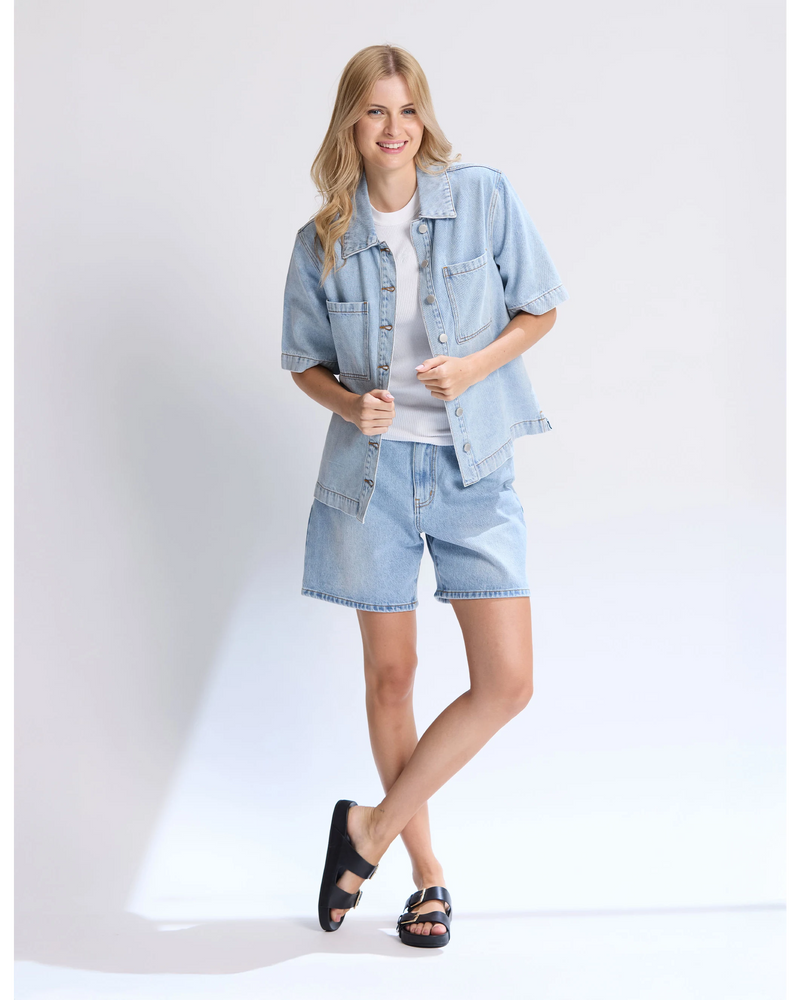 Dillion Shirt - Light Wash