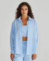 Alani Shirt / Blue White Stripe