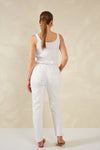 Dalton Denim Pant - White