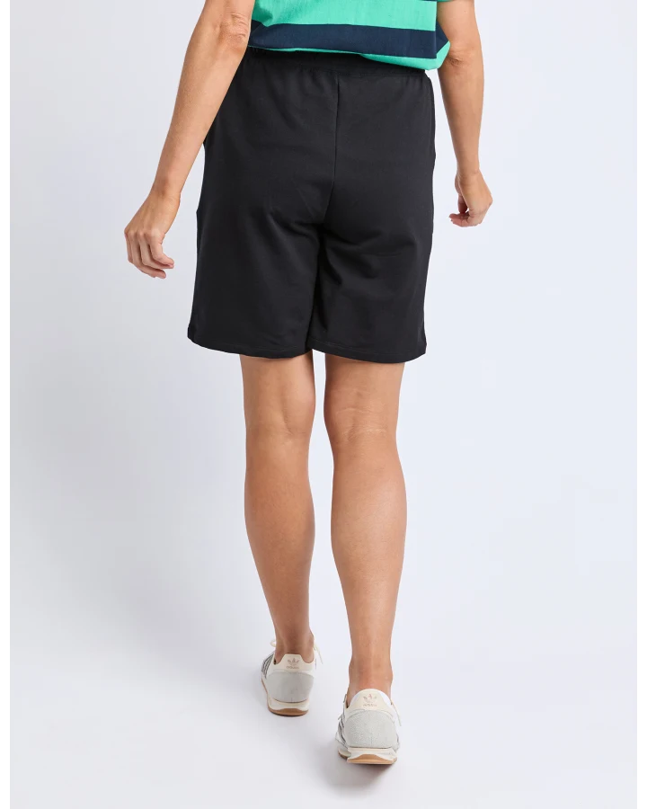 Ellis Fleece Shorts / Black
