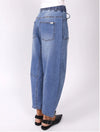 Leo Barrel Jeans / Blue